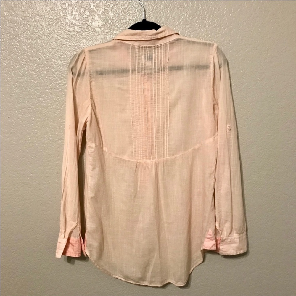Anthropologie Swingy Chambray Tunic - Picture 4 of 5